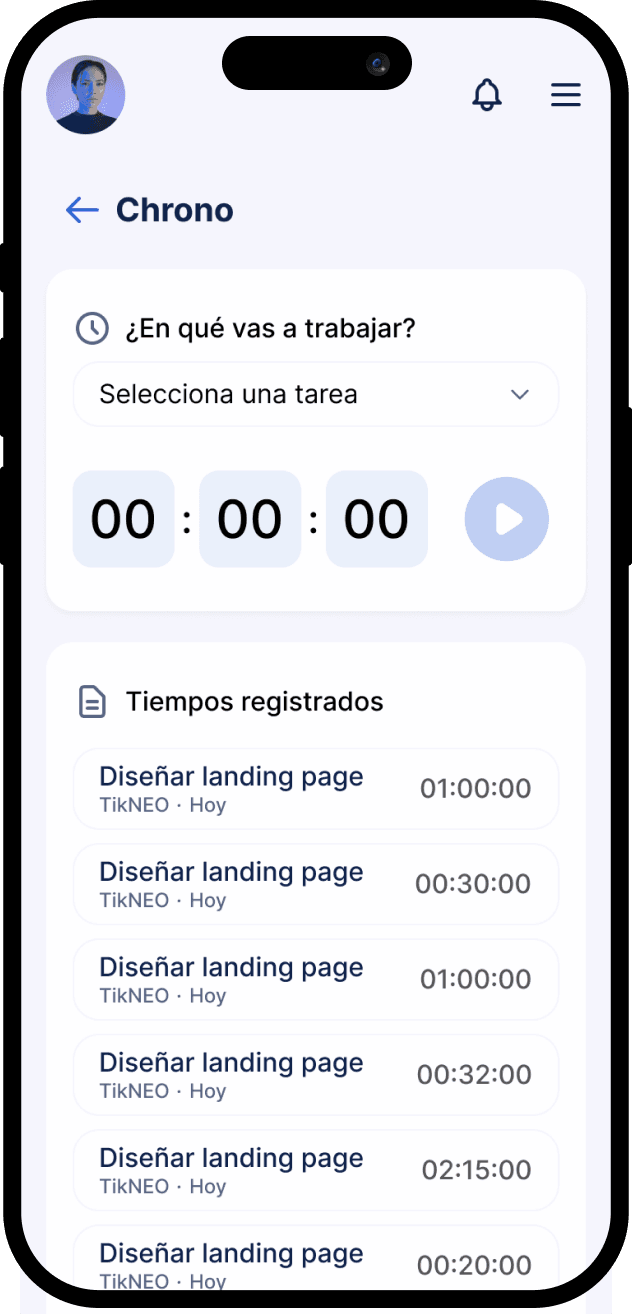 TikNEO Chrono